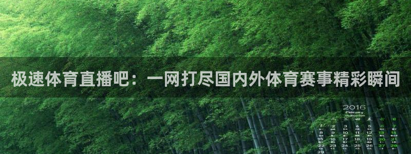 极速体育直播吧：一网打尽国内外体育赛事精彩瞬间