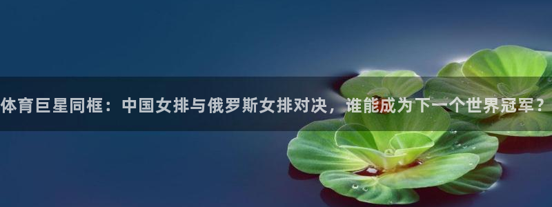 体育巨星同框：中国女排与俄罗斯女排对决，谁能成为下一个世界冠军？